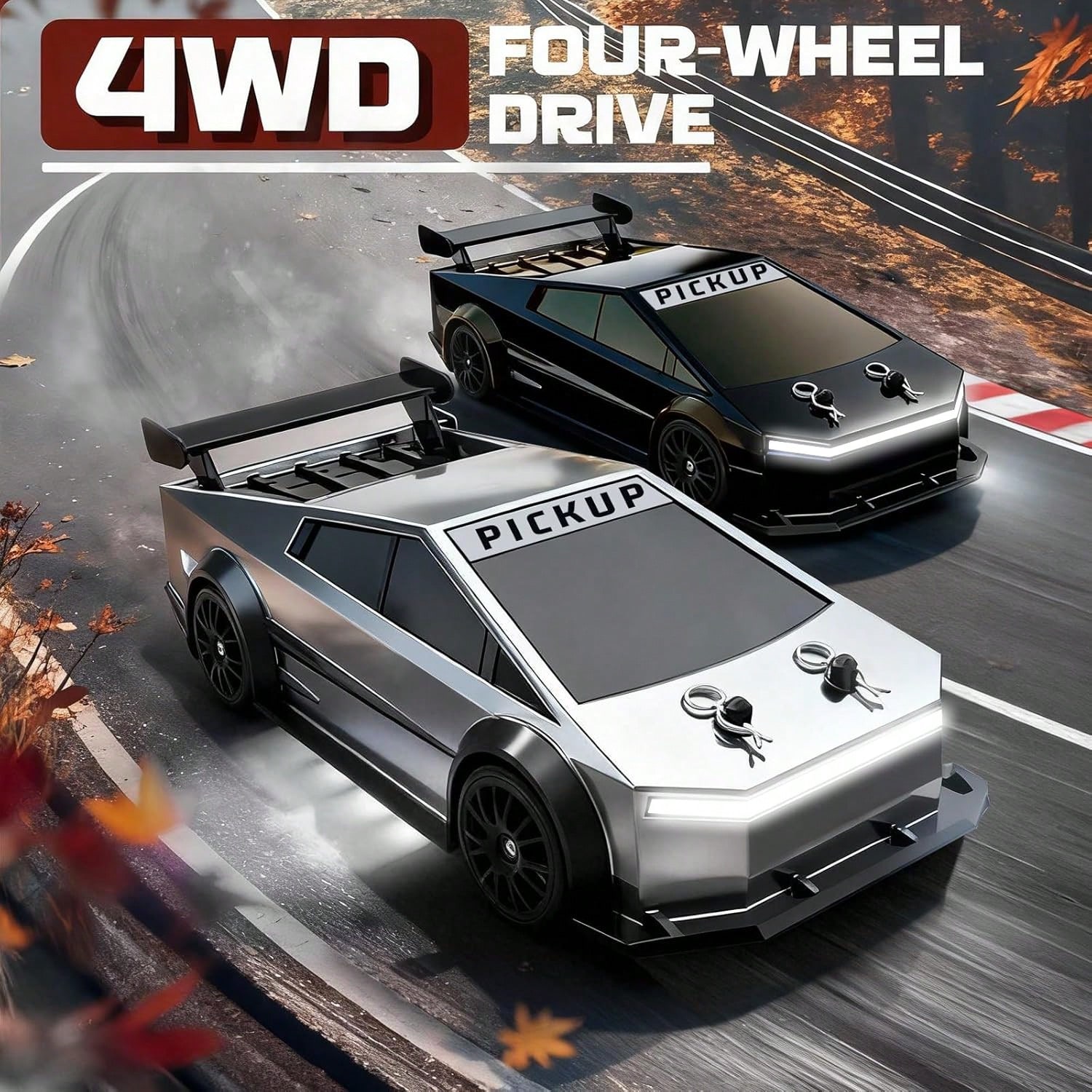 Rc Drift Car 1 24 Scale 4Wd - Масштабная модель 1:24, полноприводный радиоуправляемый дрифт-кар