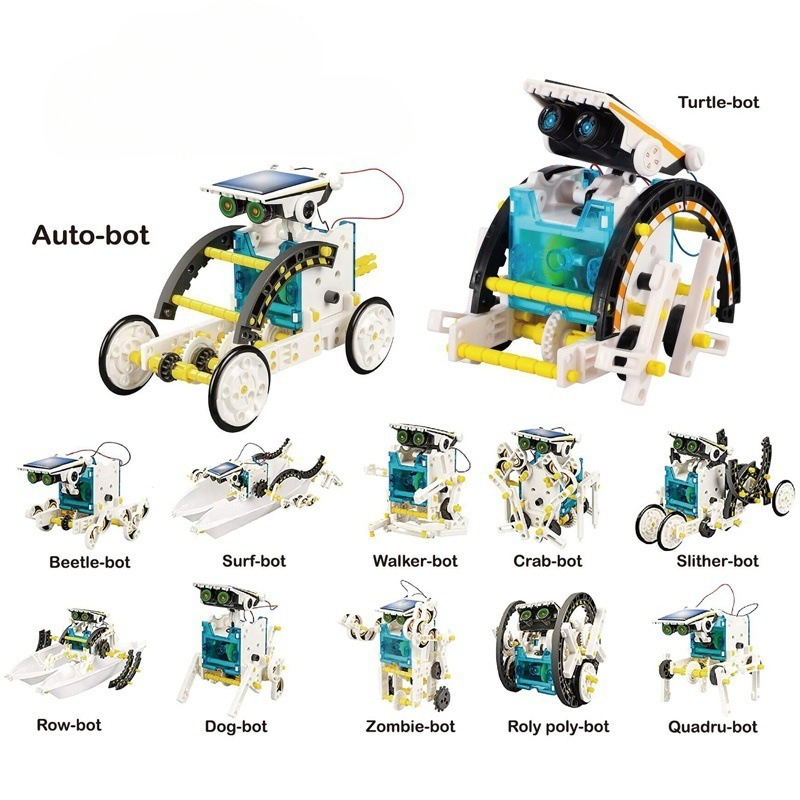 Stem Solar Robot Kit For Kids - Наборы для сборки солнечных роботов своими