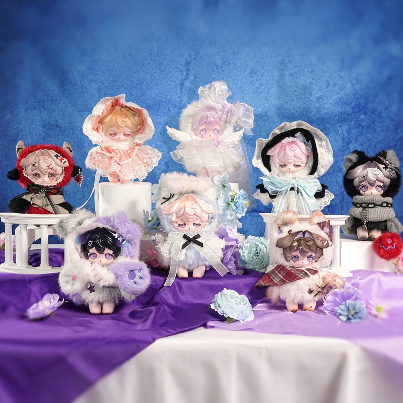 Anime Action Figure Blind Box - Серия Mipaw Flower Dwelling: набор фигурок