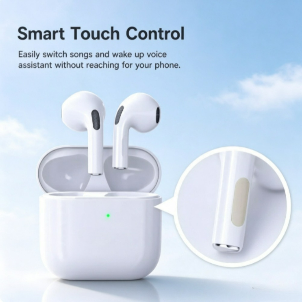 Video Games - Оригинальные беспроводные наушники Pro4 TWS, Bluetooth-гарнитура,