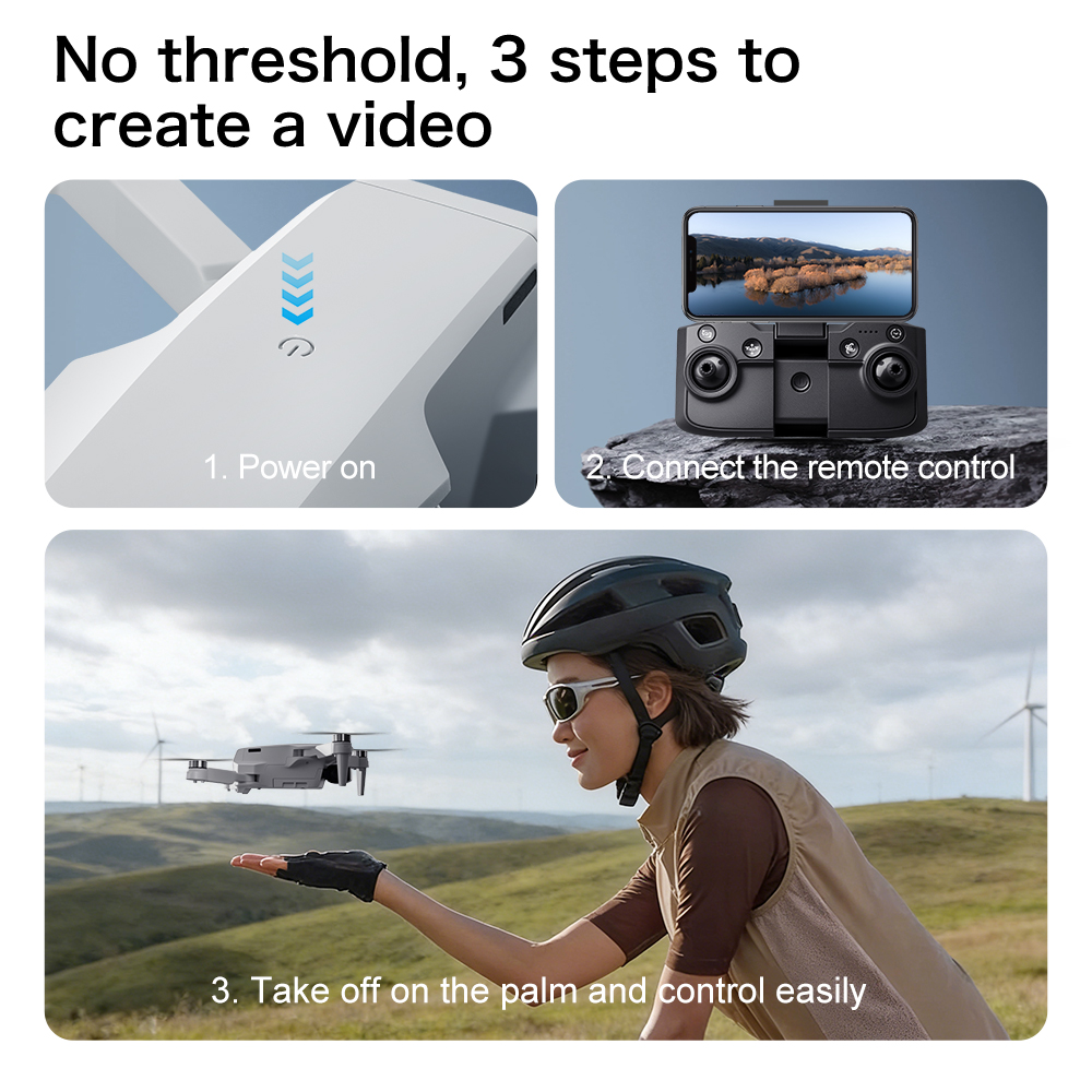 Aeri100 RC Дрон HD Профессиона – обзор и цена Fpv Brushless Rc Drone 4K