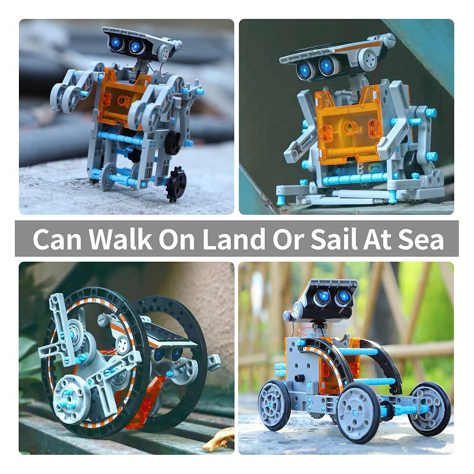 Набор «Солнечный робот-констру – обзор и цена Stem Solar Robot Kit For Kids