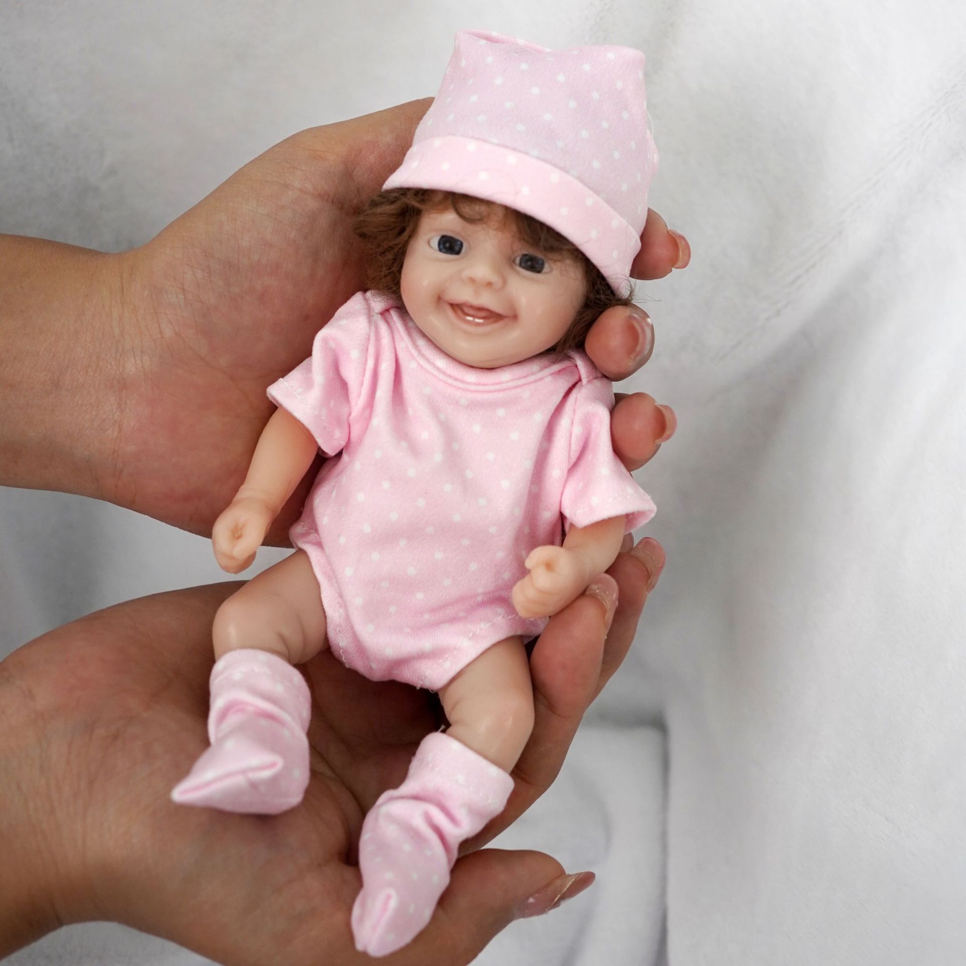 Милая миниатюрная кукла Реборн – обзор и цена Reborn Baby Doll Silicone Realistic
