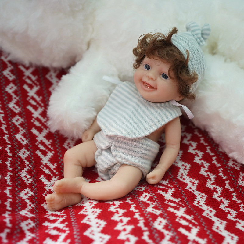 Милая миниатюрная кукла Реборн – обзор и цена Reborn Baby Doll Silicone Realistic