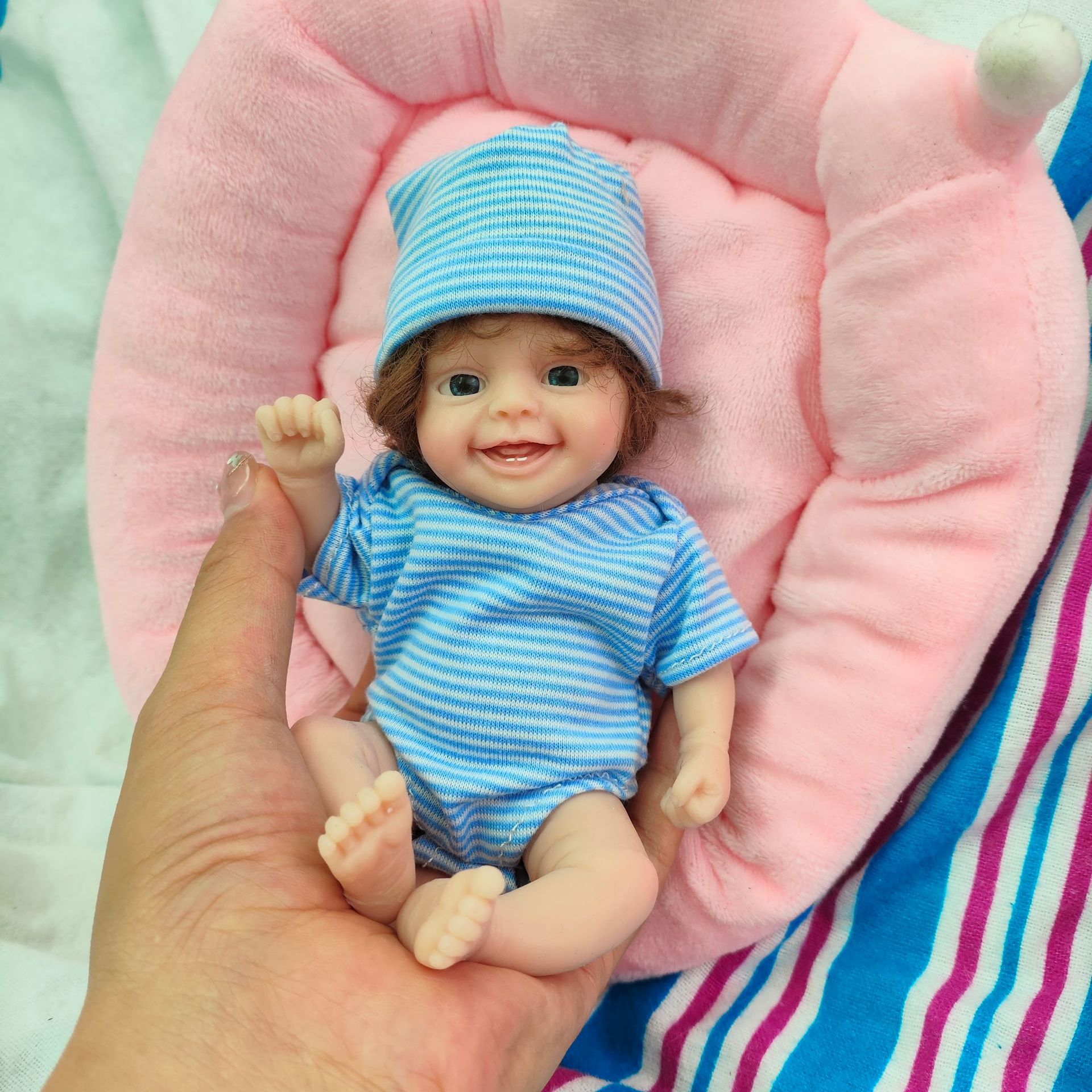 Милая миниатюрная кукла Реборн – обзор и цена Reborn Baby Doll Silicone Realistic