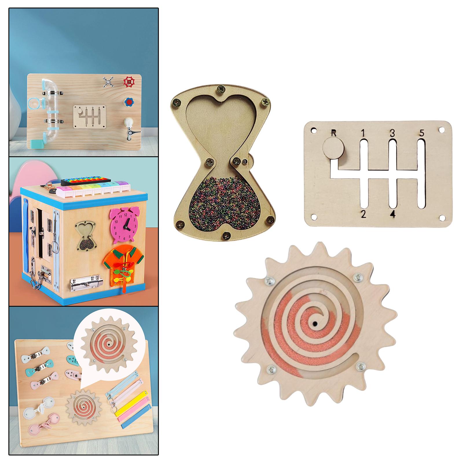 Аксессуар для развивающей доск – обзор и цена Montessori Wooden Busy Board Toddler