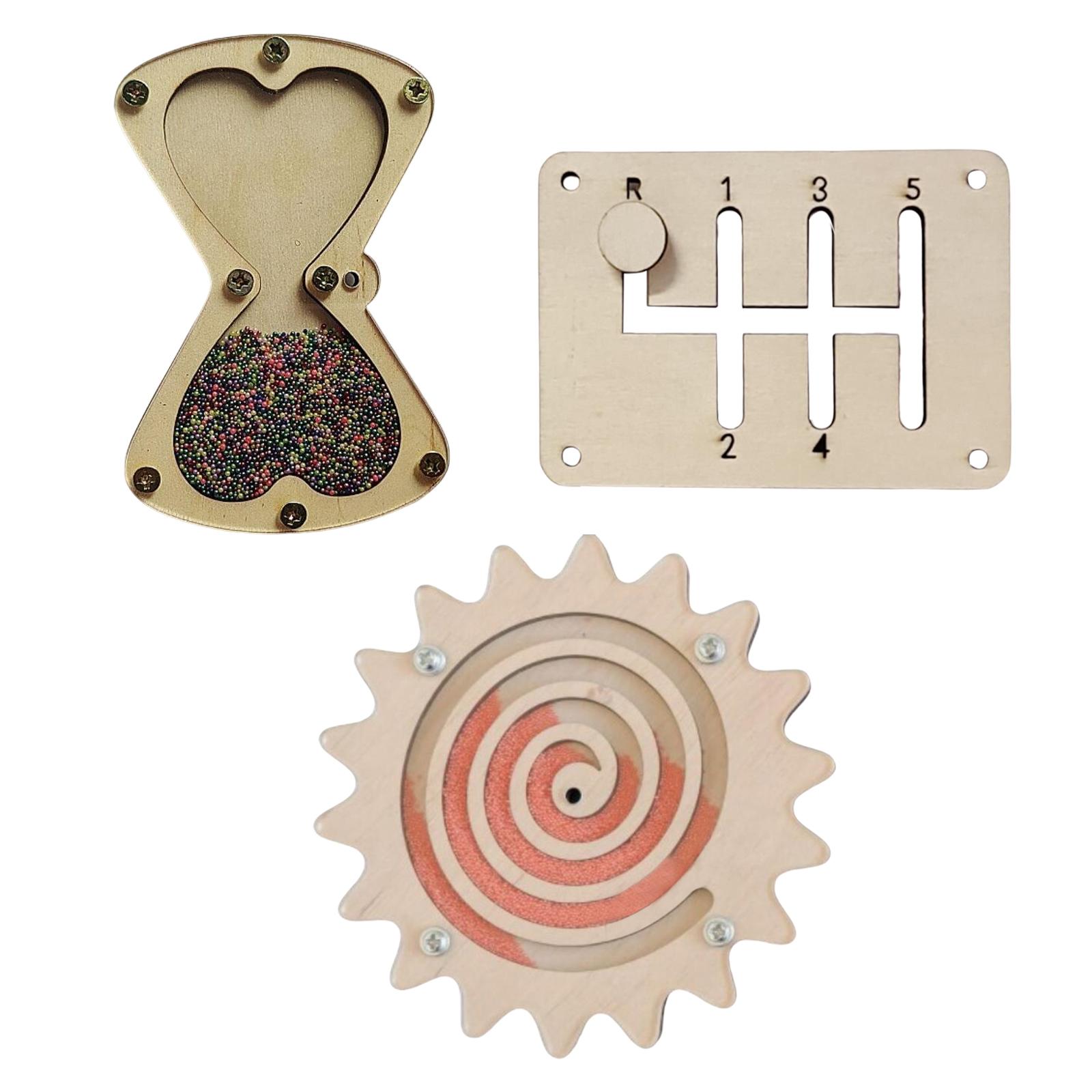 Аксессуар для развивающей доск – обзор и цена Montessori Wooden Busy Board Toddler
