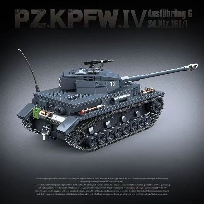 985 шт. Военный артикул. Набор – обзор и цена Lego Compatible Military Tank
