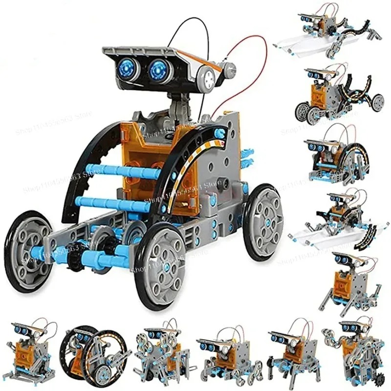 Набор для сборки солнечного ро – обзор и цена Stem Solar Robot Kit For Kids