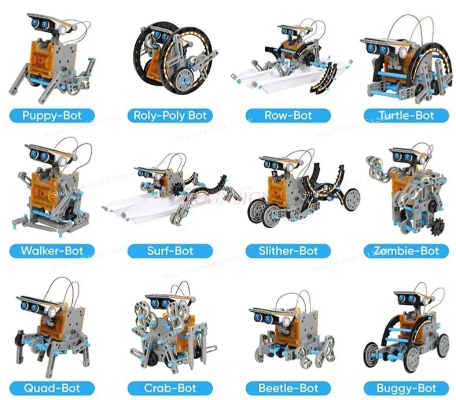 Набор для сборки солнечного ро – обзор и цена Stem Solar Robot Kit For Kids