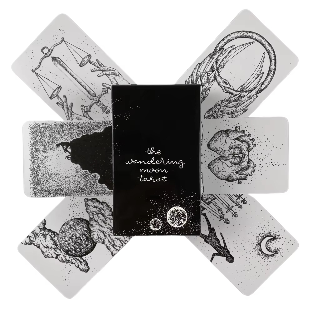 Колоды Таро «Благодущая Луна», – обзор и цена Tarot Cards Deck With Guidebook
