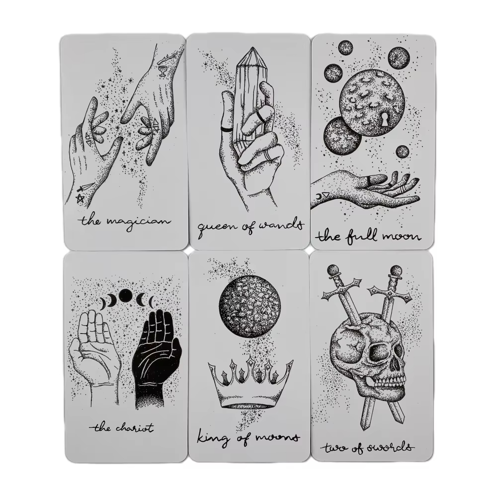 Колоды Таро «Благодущая Луна», – обзор и цена Tarot Cards Deck With Guidebook