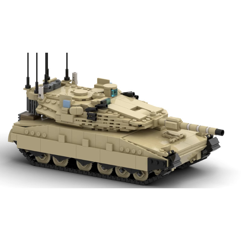 Конструктор танка Меркава Мк4, – обзор и цена Lego Compatible Military Tank