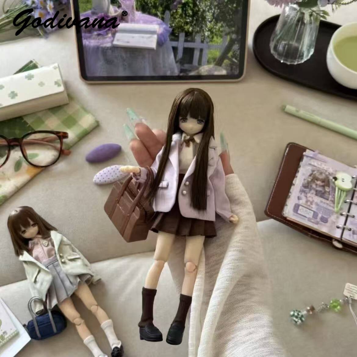 Одежда для кукол Blythe/OB22/2 – обзор и цена Bjd Doll 1 6 Full Set With Clothes