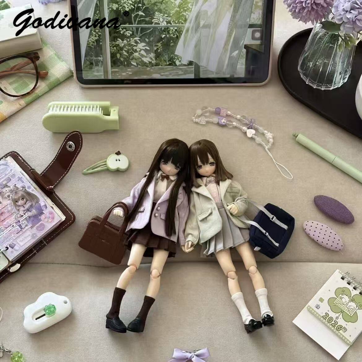 Одежда для кукол Blythe/OB22/2 – обзор и цена Bjd Doll 1 6 Full Set With Clothes