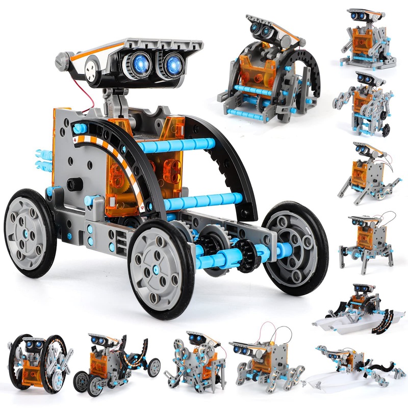 Наборы для сборки солнечных ро – обзор и цена Stem Solar Robot Kit For Kids