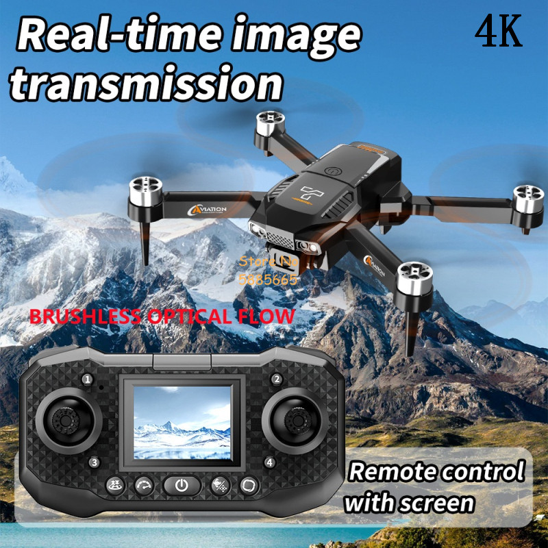 4K двойная камера с оптическим – обзор и цена Fpv Brushless Rc Drone 4K