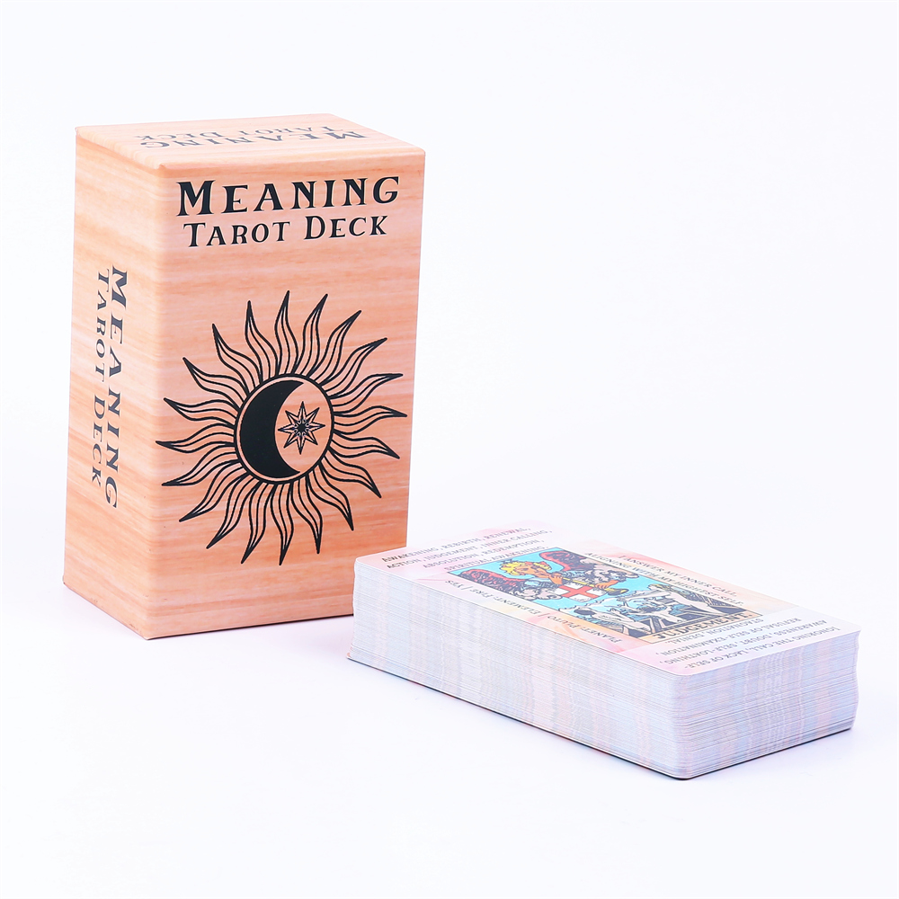 Колода Таро Значения 12*7 см в – обзор и цена Tarot Cards Deck With Guidebook