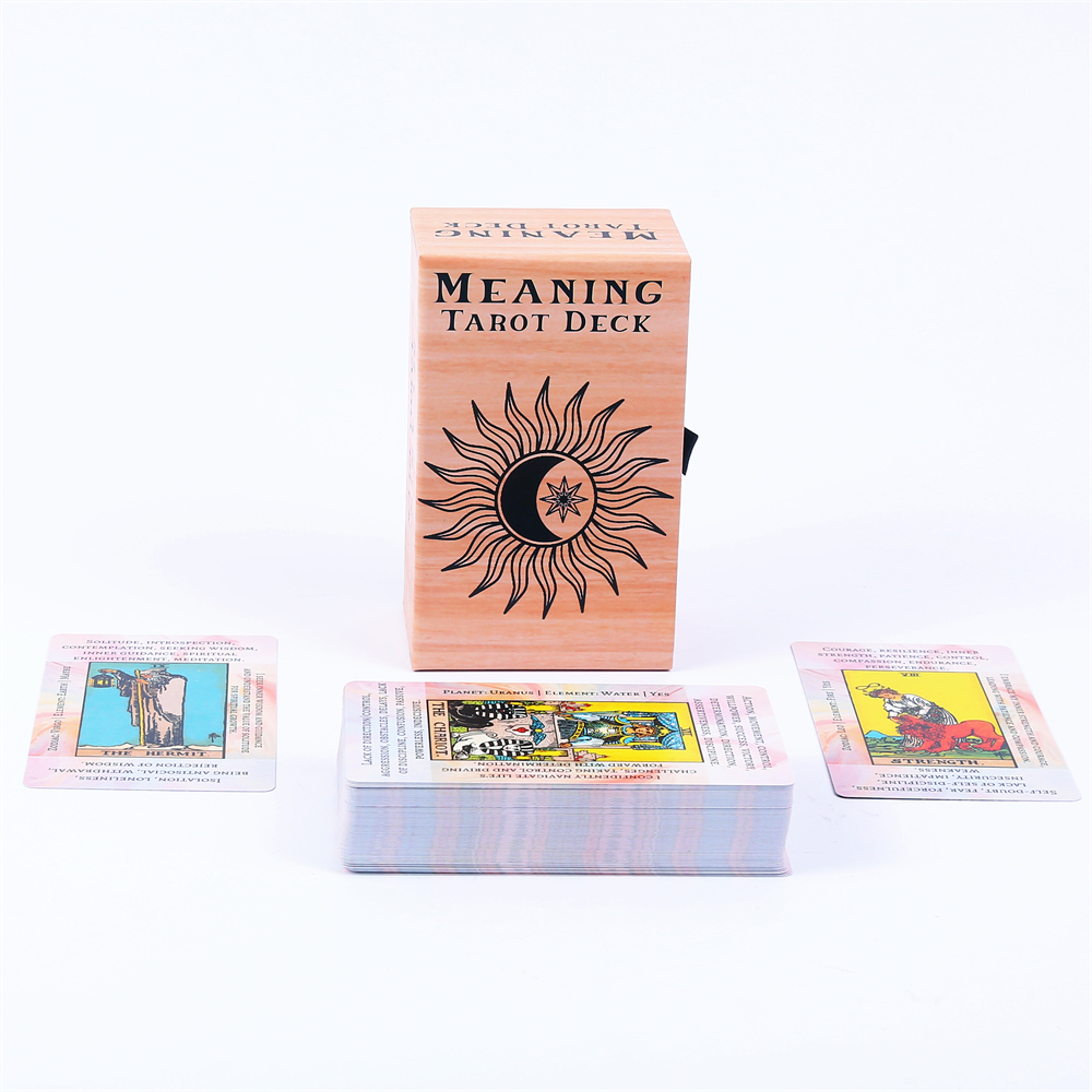 Колода Таро Значения 12*7 см в – обзор и цена Tarot Cards Deck With Guidebook