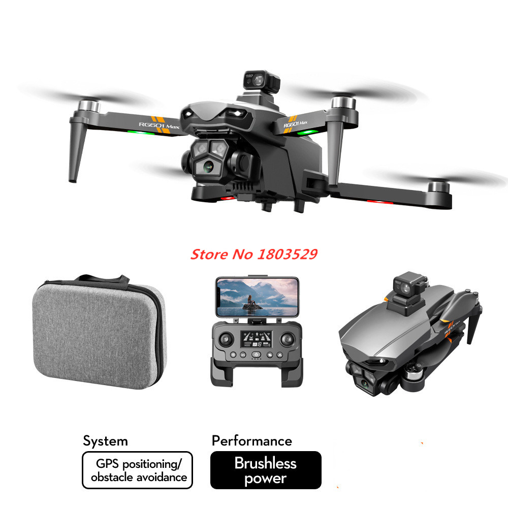 GPS-дрон с бесщеточным двигате – обзор и цена Fpv Brushless Rc Drone 4K