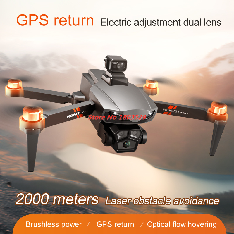 GPS-дрон с бесщеточным двигате – обзор и цена Fpv Brushless Rc Drone 4K