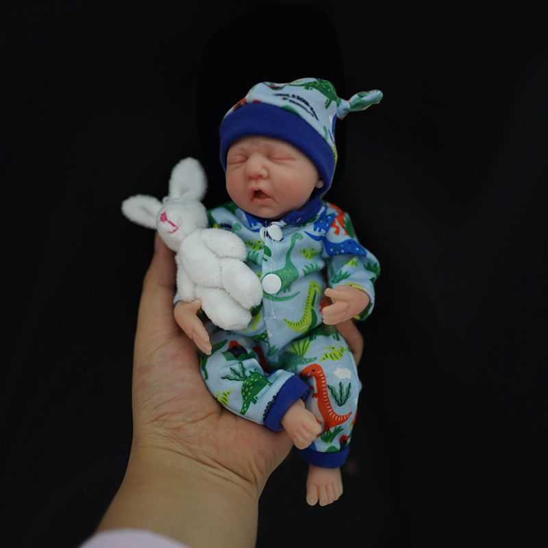 7-дюймовая микро-кукла Preemie – обзор и цена Reborn Baby Doll Silicone Realistic